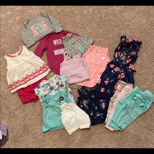 Size 3 months girls clothes lot